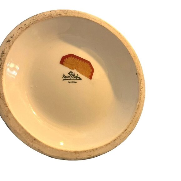 Antique Hand Painted Tall Porcelain Pitcher Tankard Rosenthal Bavaria - Picture 5 of 9